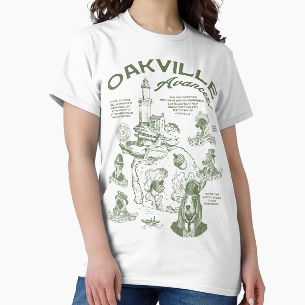 Vista previa del artículo con la obra «Perros de Oakville, Ontario, Canadá», diseñado y vendido por Brain Damage Creative.