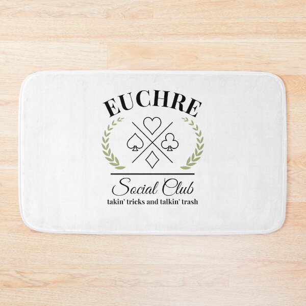 Item preview, Euchre Social Club funny Euchre player designed and sold by snowry.