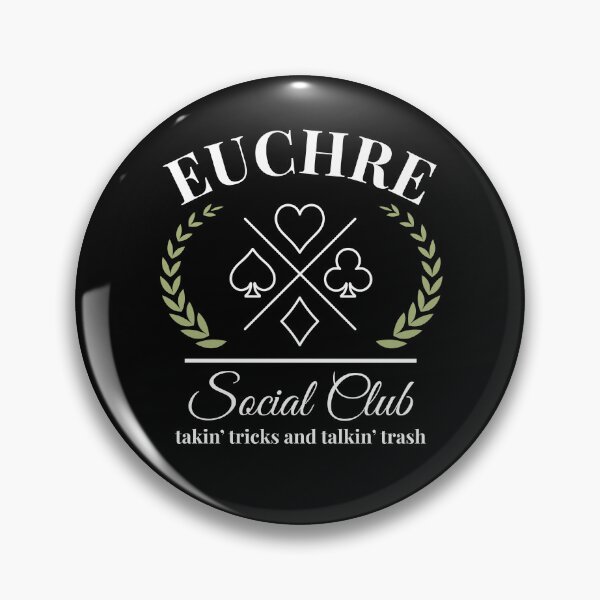 Item preview, Euchre Social Club funny Euchre player humor designed and sold by snowry.
