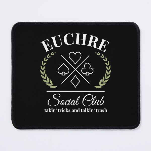 Item preview, Euchre Social Club funny Euchre player humor designed and sold by snowry.