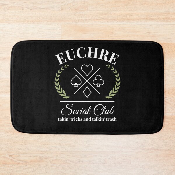 Item preview, Euchre Social Club funny Euchre player humor designed and sold by snowry.