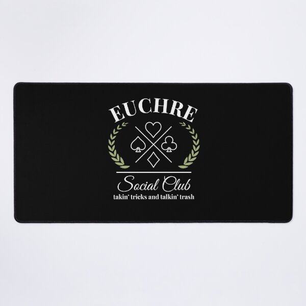Item preview, Euchre Social Club funny Euchre player humor designed and sold by snowry.
