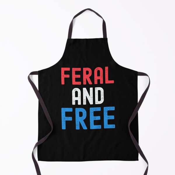 Item preview, Feral and Free funny 4th of July designed and sold by snowry.