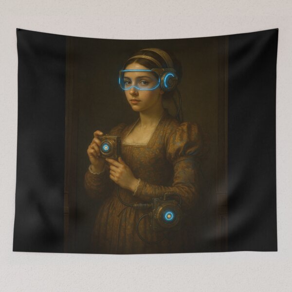 Item preview, The Cyber Archivist designed and sold by torishaa.
