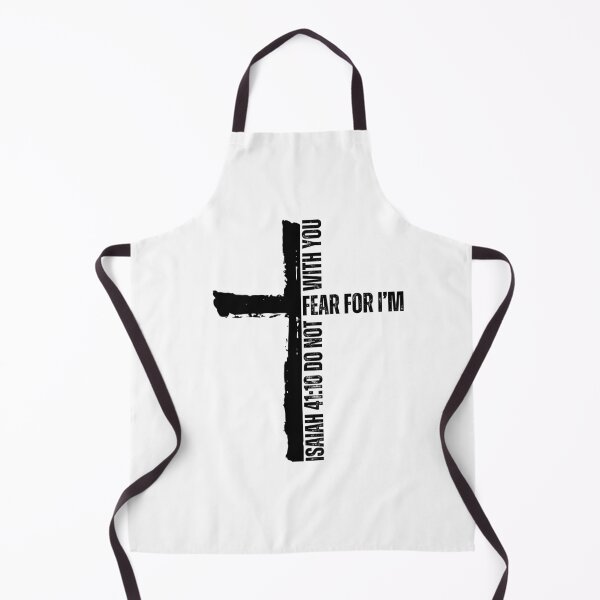 Item preview, Isiah 41:10 Do not fear for I am with you cross Christian designed and sold by snowry.