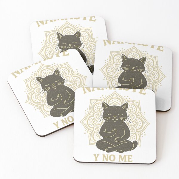 Item preview, Zen Cat T-Shirt - Namaste and Don't Bother Me | Spiritual Boho Design for Cat Lovers designed and sold by Kromgolcamis.