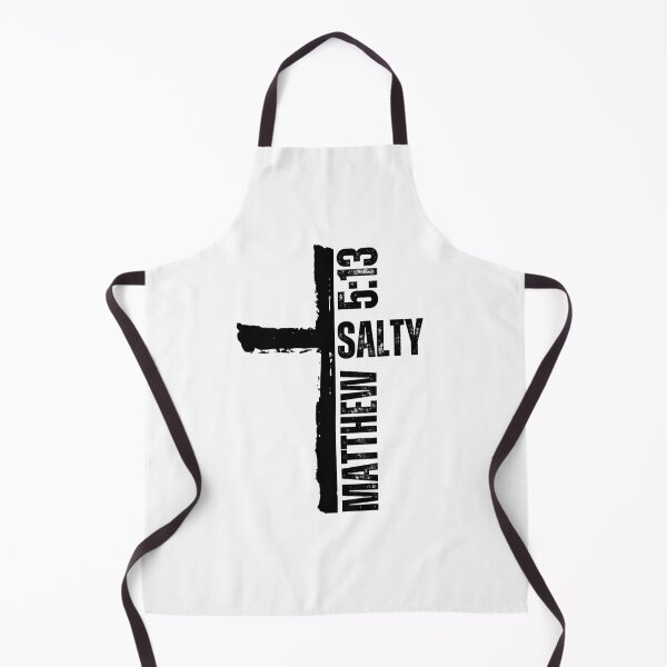 Item preview, Mathew 5:13 Salty cross Christian designed and sold by snowry.