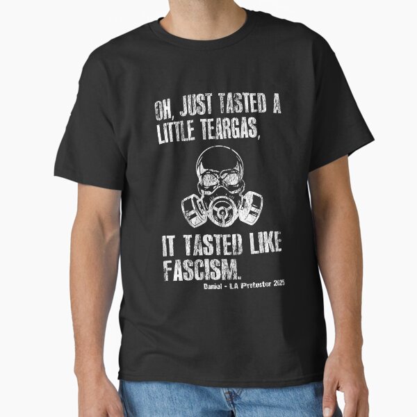 Vista previa del artículo con la obra «Camiseta "Sabía a fascismo" de Los Ángeles, California», diseñado y vendido por Furz183.
