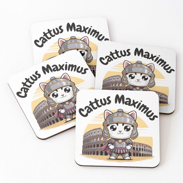 Item preview, Cattus Maximus Gladiator Cat Roman Colosseum T-Shirt Design designed and sold by Darrwea.