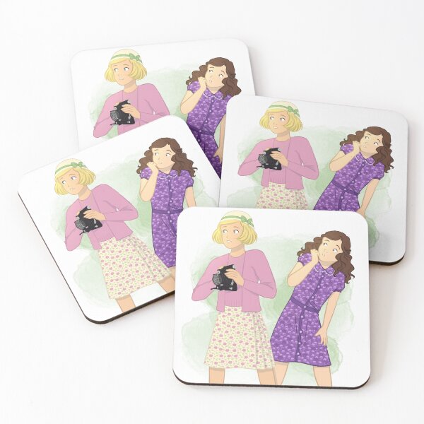 Item preview, Kit and Ruthie designed and sold by emilychickenart.