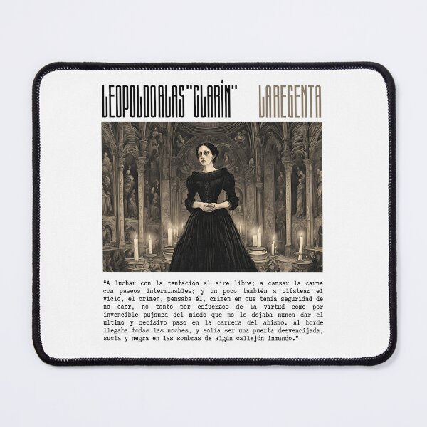 Item preview, Quote from 'La Regenta', by Leopoldo Alas "Clarín" designed and sold by Filologica.