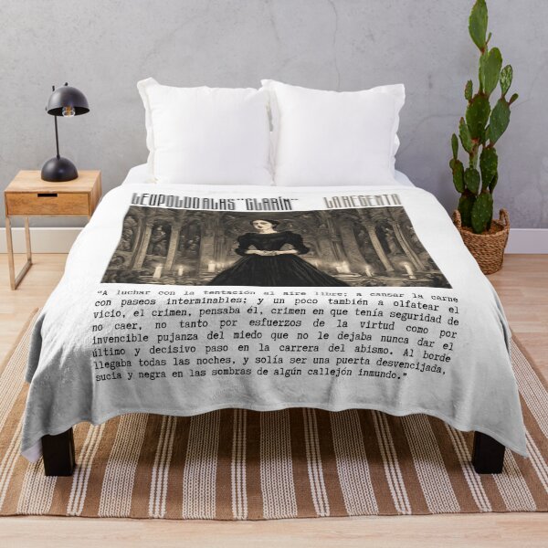 Item preview, Quote from 'La Regenta', by Leopoldo Alas "Clarín" designed and sold by Filologica.