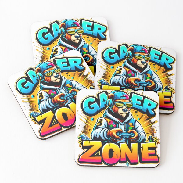 Item preview, Street Art slogan : Gamer Zone designed and sold by NEUMANN ArtWear Boutique.