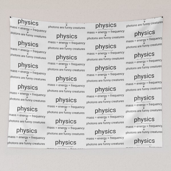 Item preview, Physics, photons are funny creatures. designed and sold by PhotonGhosts.