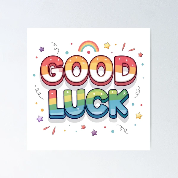 Good luck 