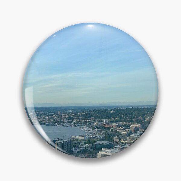 Item preview, Looking out over Seattle  designed and sold by thebentknitter.