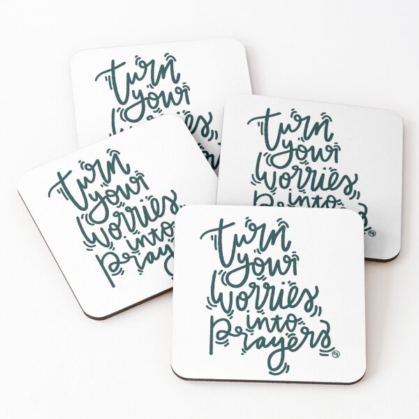 Item preview, “Worry into prayer” designed and sold by Erin Jeffries.