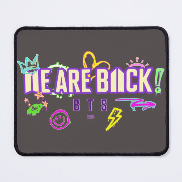 Item preview, BTS We Are Back! designed and sold by BTSFanmerch.