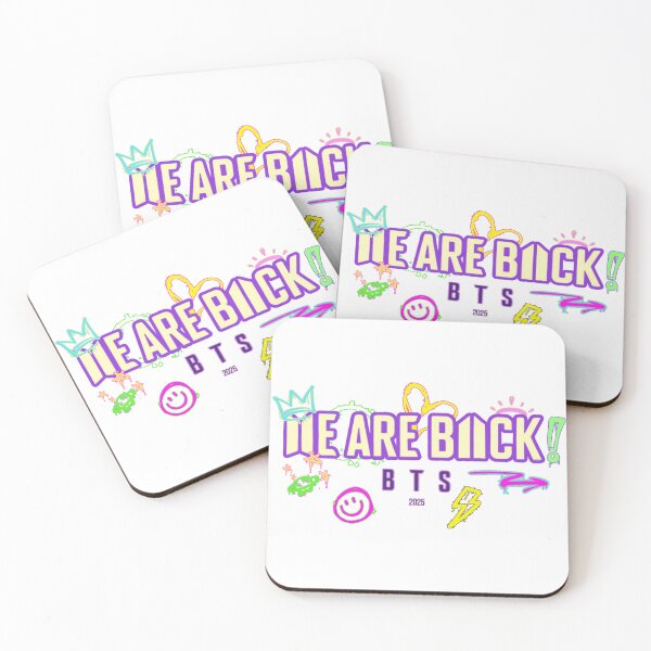 Item preview, BTS We Are Back! designed and sold by BTSFanmerch.