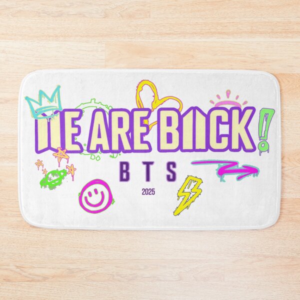 Item preview, BTS We Are Back! designed and sold by BTSFanmerch.