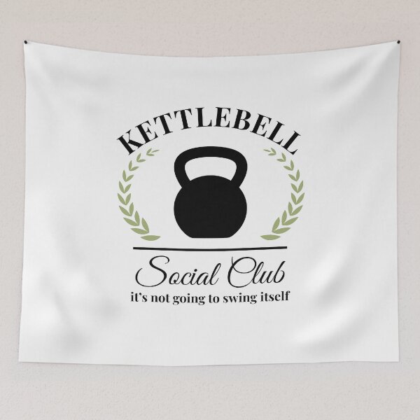 Item preview, Kettlebell Social Club it's not going to swing itself funny designed and sold by snowry.