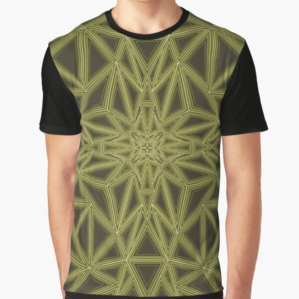 Item preview, Yellow Geometric Pattern designed and sold by dotbloom-studio.