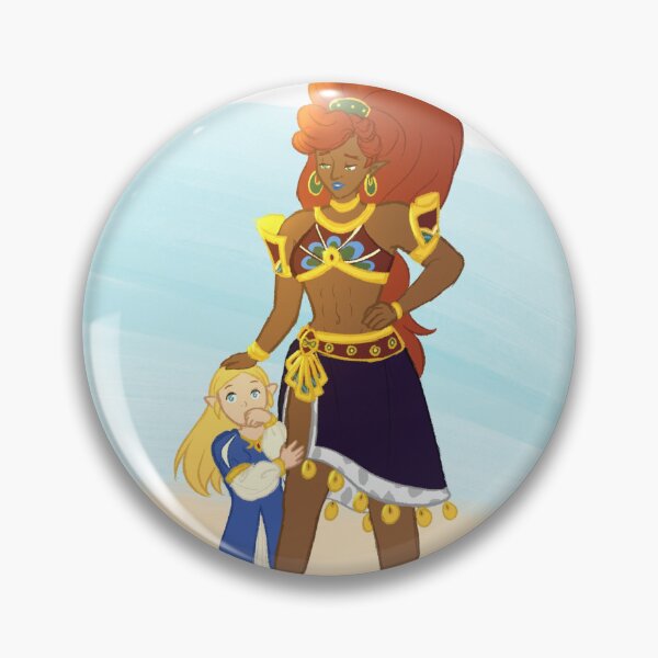 Item preview, Urbosa and Zelda designed and sold by emilychickenart.