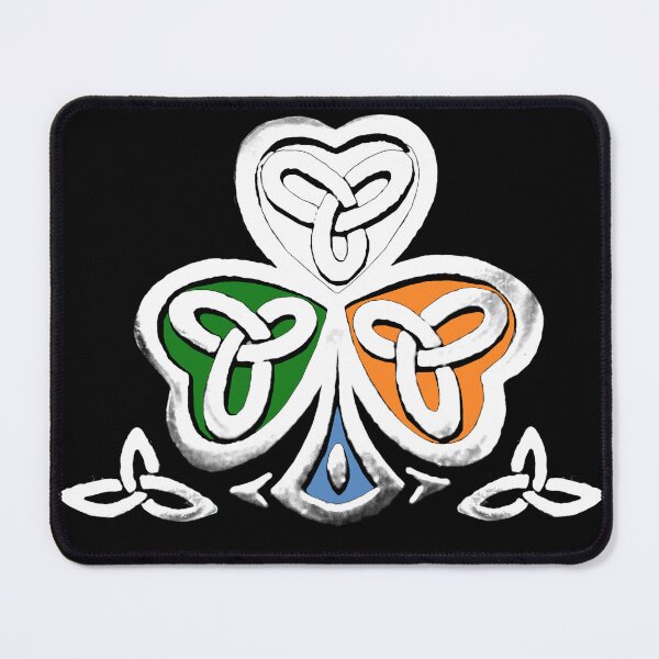 Item preview, Tricolour Shamrock designed and sold by Murph's Images.