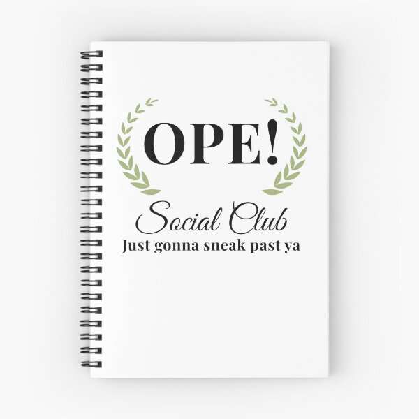 Item preview, Ope! Social Club funny midwestern saying Midwest sorry humor designed and sold by snowry.