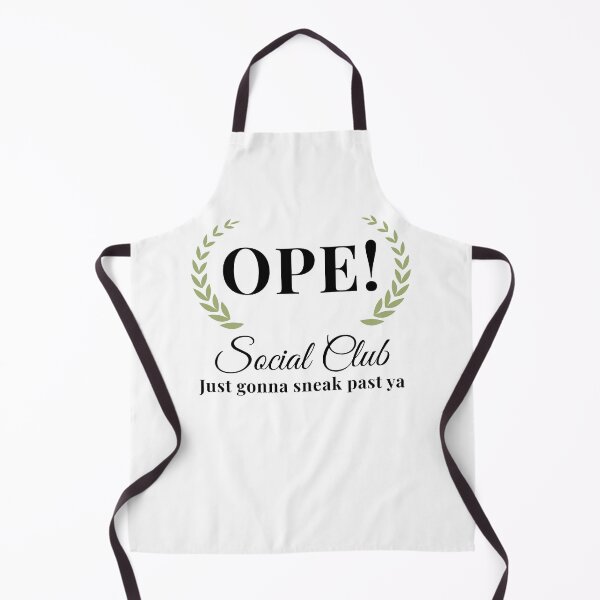 Item preview, Ope! Social Club funny midwestern saying Midwest sorry humor designed and sold by snowry.