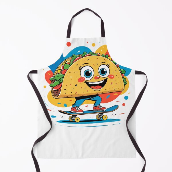 Item preview, Funny Skater Taco Character  Cool Food Street Art Aesthetic designed and sold by Cgriffin18.