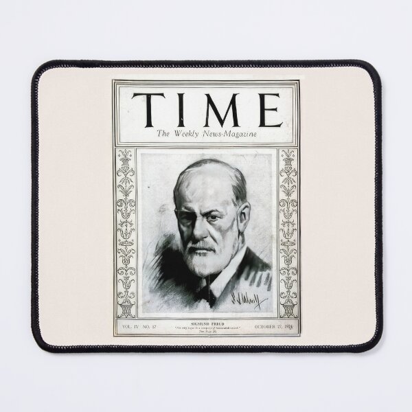 Artikelvorschau, Freud auf dem Cover eines Vintage-Magazins entworfen und verkauft von stevepaint.