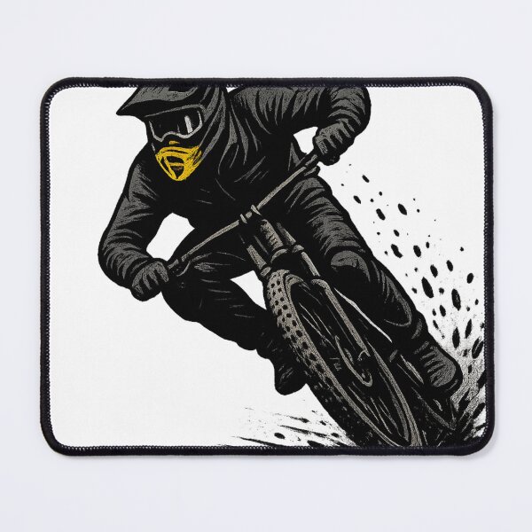 Item preview, Downhill Mountain Biker  designed and sold by Wandertrace.