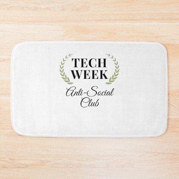 Item preview, Tech Week Anti-Social Club funny theatre humor designed and sold by snowry.