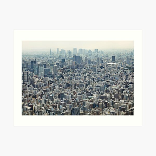 Tokyo Skyline Art Print