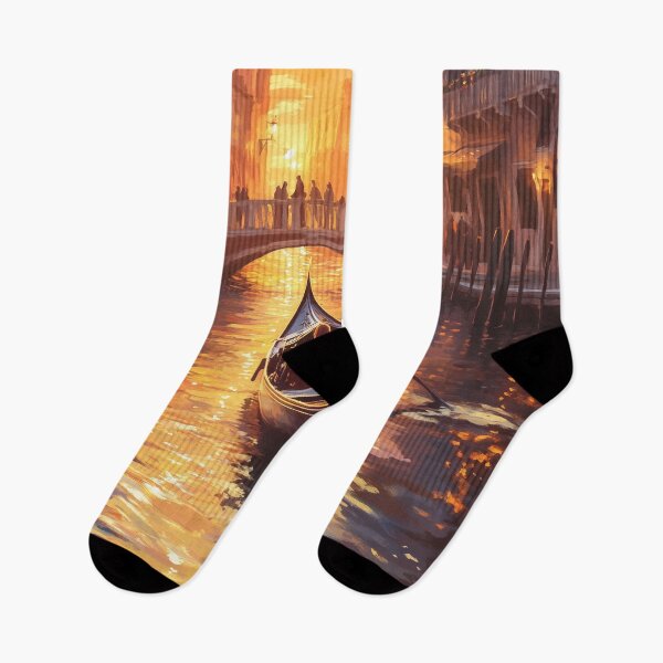 Item preview, Couple In A Gondola At Sunset designed and sold by Rtymer.