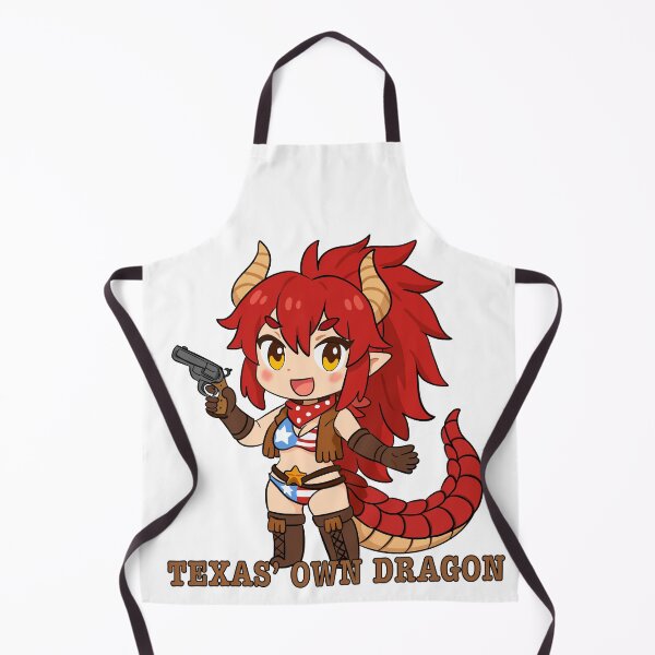 Item preview, Texas' Own Dragon, Zentreya Chibi Sticker Design (Texas Bikini Edition) designed and sold by Fresh Oshi Pressed.