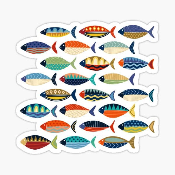 Item preview, retro fish designed and sold by scrummy.