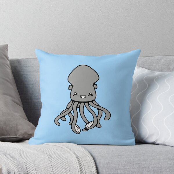 Item preview, Octopus squid cephalopod cute tentacle sea monster designed and sold by shirt-o-mat.