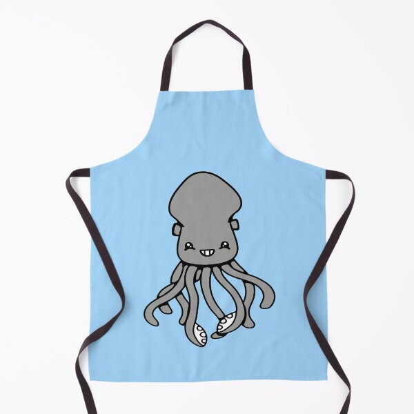 Item preview, Octopus squid cephalopod cute tentacle sea monster designed and sold by shirt-o-mat.