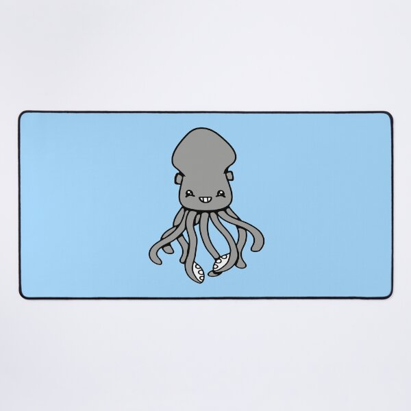 Item preview, Octopus squid cephalopod cute tentacle sea monster designed and sold by shirt-o-mat.