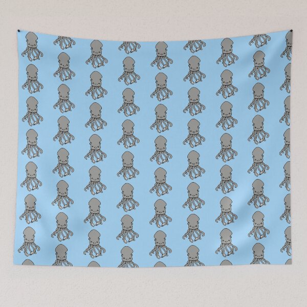 Item preview, Octopus squid cephalopod cute tentacle sea monster designed and sold by shirt-o-mat.