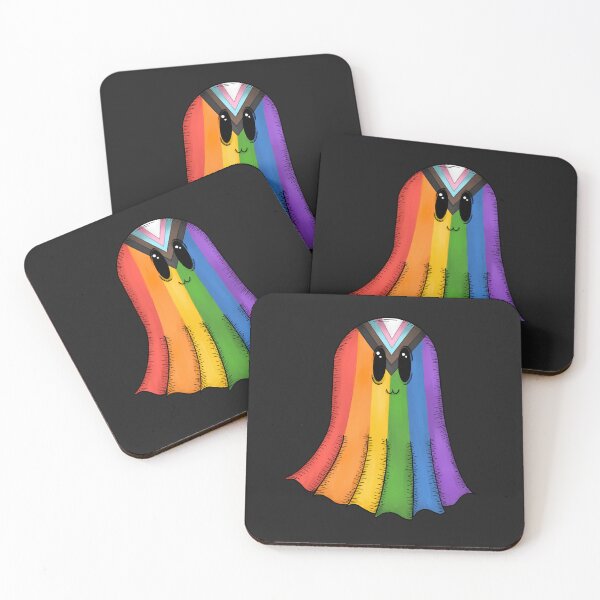 Item preview, Pride ghost designed and sold by WrensDgtDesigns.