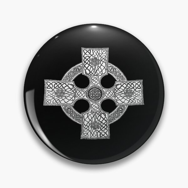 Item preview, celtic art cross (white) designed and sold by Murph's Images.