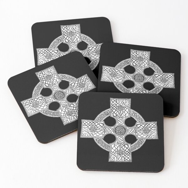 Item preview, celtic art cross (white) designed and sold by Murph's Images.