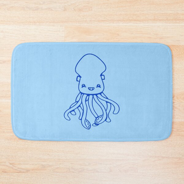 Item preview, Octopus squid cephalopod cute tentacle sea monster designed and sold by shirt-o-mat.