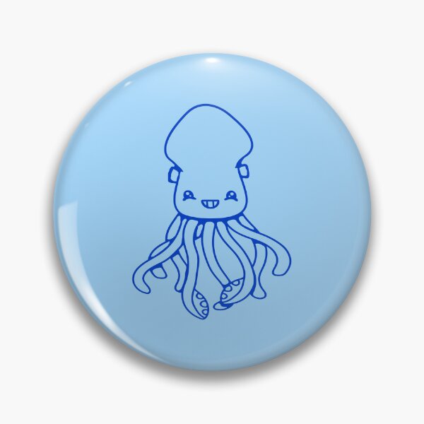 Item preview, Octopus squid cephalopod cute tentacle sea monster designed and sold by shirt-o-mat.