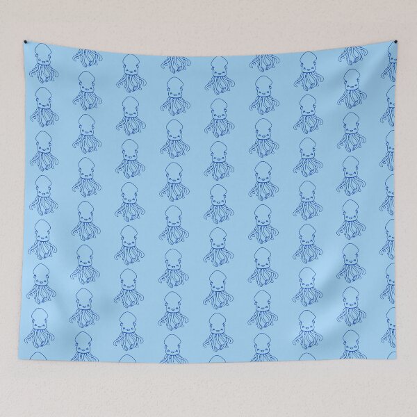 Item preview, Octopus squid cephalopod cute tentacle sea monster designed and sold by shirt-o-mat.