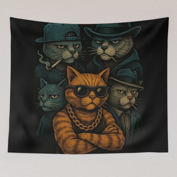 Item preview, Feline Syndicate designed and sold by Mjonkey.
