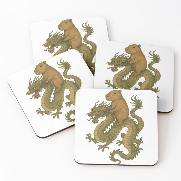 Item preview, Dragon Capybara designed and sold by Capybarastore_77.